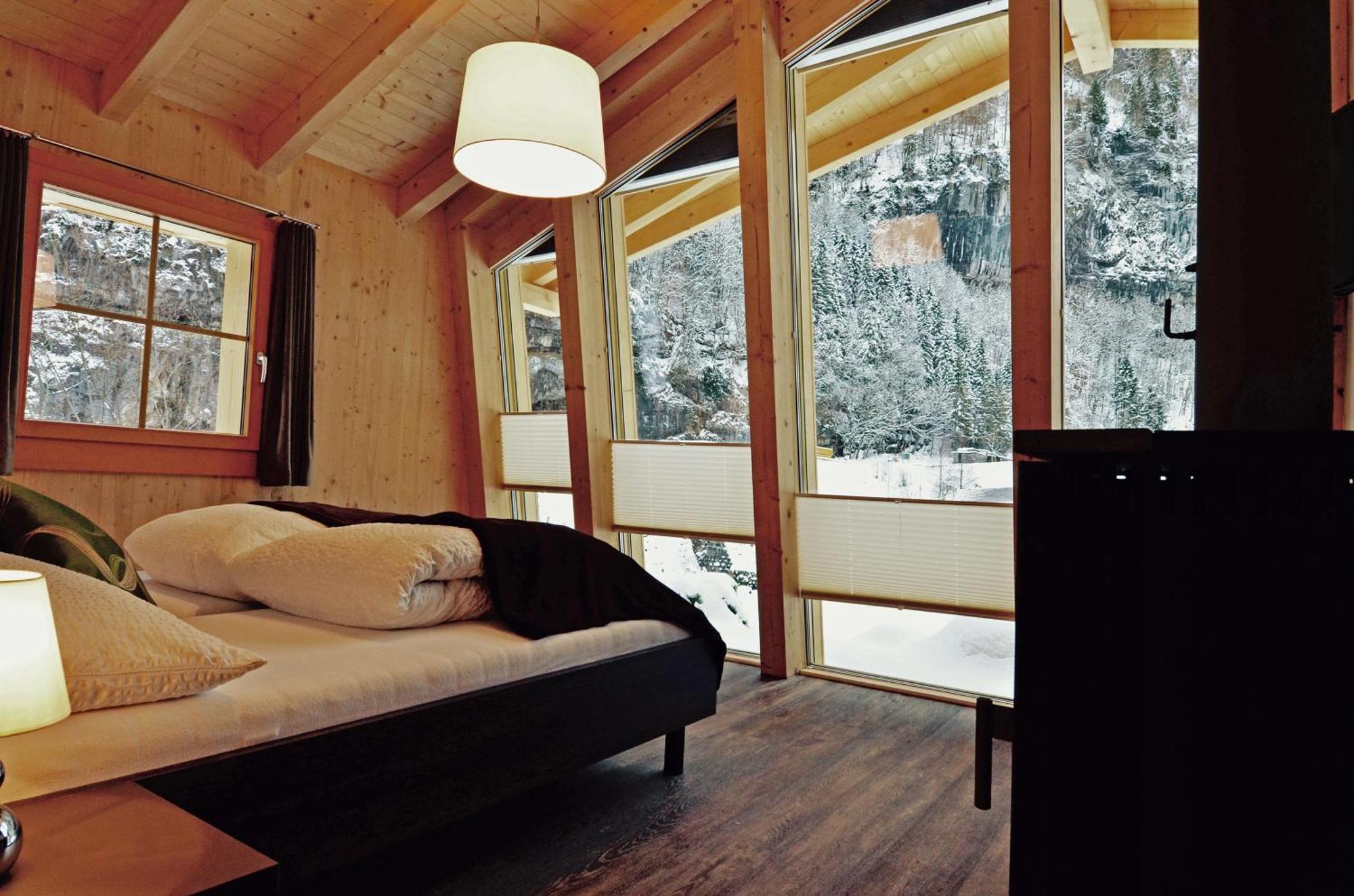 Huettenhotel Husky Lodge Muotathal エクステリア 写真